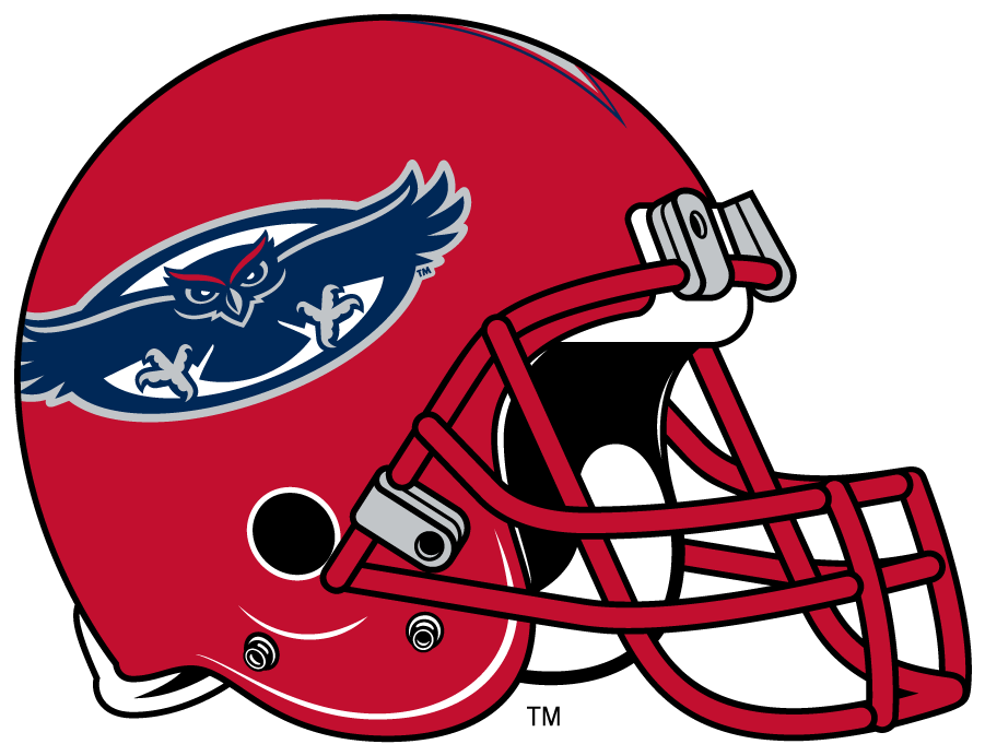 Florida Atlantic Owls 2014-2017 Helmet Logo iron on transfers for clothing